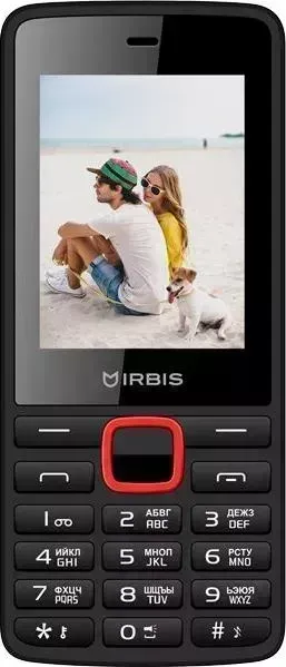 Смартфон IRBIS SF19 BLACK/RED