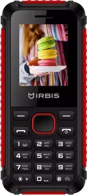 Смартфон IRBIS SF17 BLACK/RED