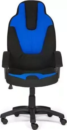 Кресло офисное TetChair NEO3 ткань, черный/синий, 2603/2601