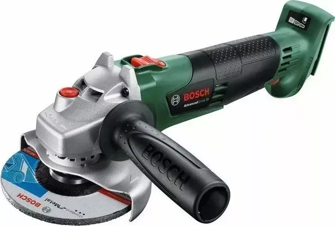 Шлифмашина угловая BOSCH AdvancedGrind 18 без АКБ и ЗУ (0.603.3D3.100)