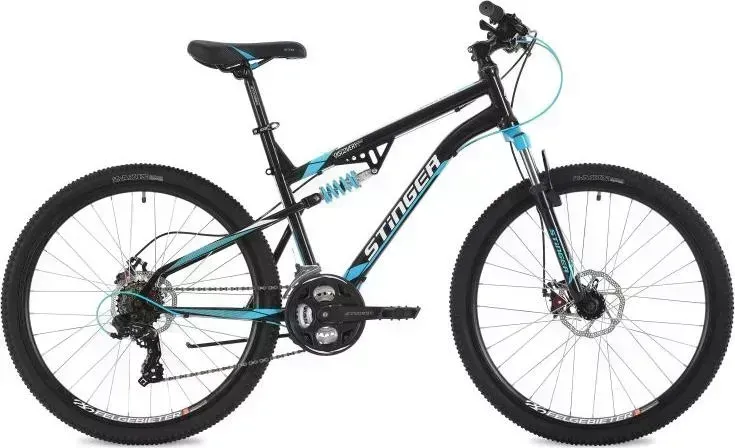 Велосипед STINGER Discovery D 26 черный (26SFD.DISCOD.16BK8)