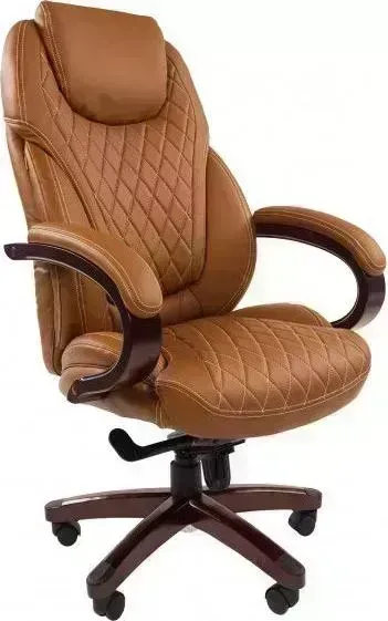 Кресло офисное CHAIRMAN 406 PU бежевое