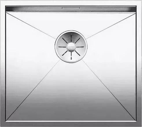Мойка кухонная Blanco BLANCO ZEROX 500-U нерж. сталь зеркальная полировка (521589)