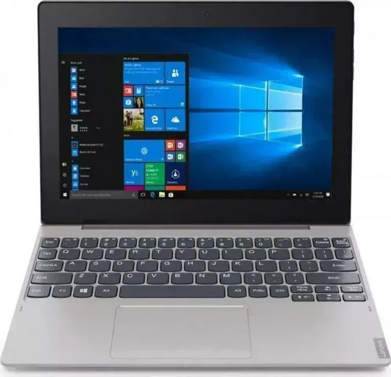 Планшет LENOVO IdeaPad D330-10IGM 4/128Gb Pentium N5000 WiFi серебристый (81H3003FRU)