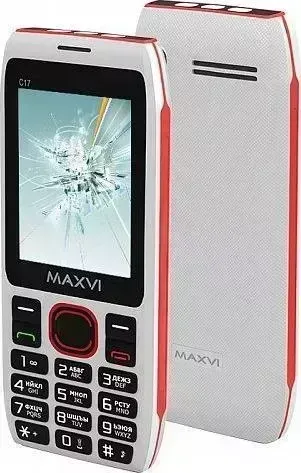 Смартфон MAXVI C17 White/Red