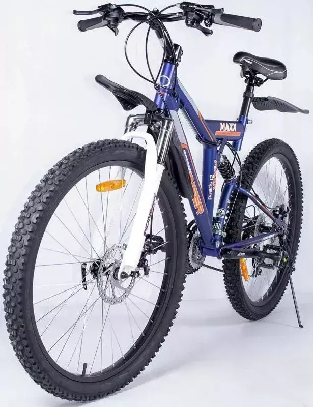 Велосипед PIONEER Maxx 18 darkblue/white/orange