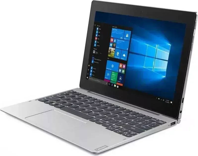 Планшет LENOVO IdeaPad D330-10IGM 2/32Gb Celeron N4000 LTE серебристый (81H3003ARU)