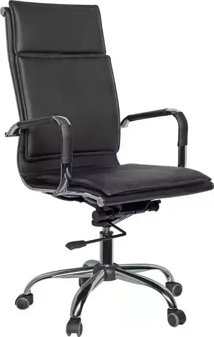 Кресло офисное College XH-635 чёрный экокожа