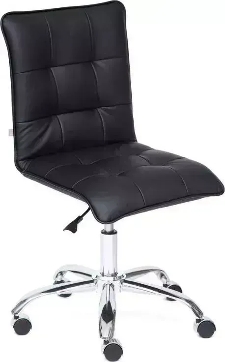 Кресло офисное TetChair ZERO кож/зам, черный, 36-6