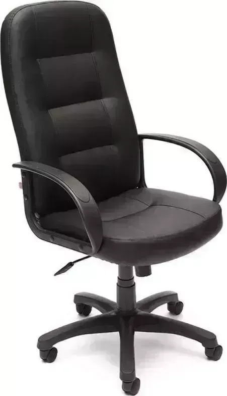 Кресло офисное TetChair DEVON (кож/зам, черный, PU-C36-6)