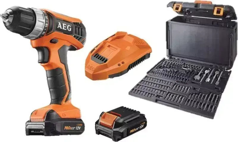 Дрель AEG BS12G3LI-152CKIT1 (4935459629)