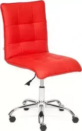 Кресло офисное TetChair ZERO (кож/зам, красный, 36-161)