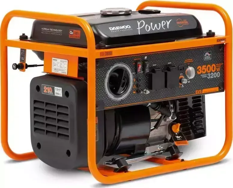 Генератор Daewoo Power Products Электрогенератор GDA 3800i