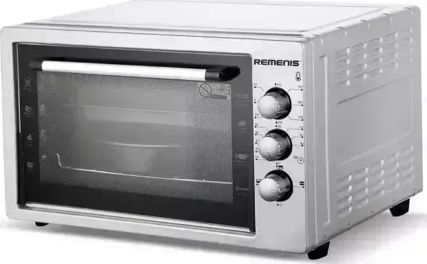 Мини-печь Remenis REM-5004 (42л) серебро