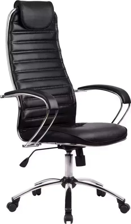 Кресло офисное Метта BC-5 CH N48 экокожа BENT черный