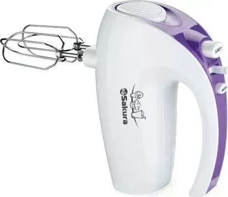 Миксер SAKURA SA-6320V белый/фиолетовый