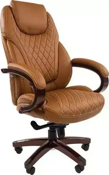 Кресло офисное CHAIRMAN 406 PU бежевое N
