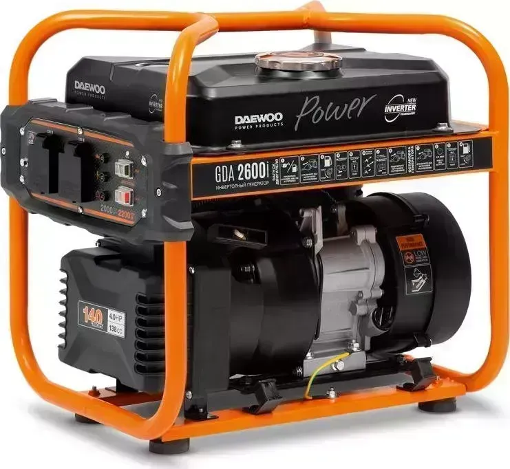 Генератор Daewoo Power Products Электрогенератор GDA 2600i