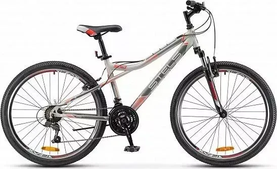 Велосипед STELS Navigator-510 V 26 V030 Серый/красный (LU090376*LU074810*16) (2018)