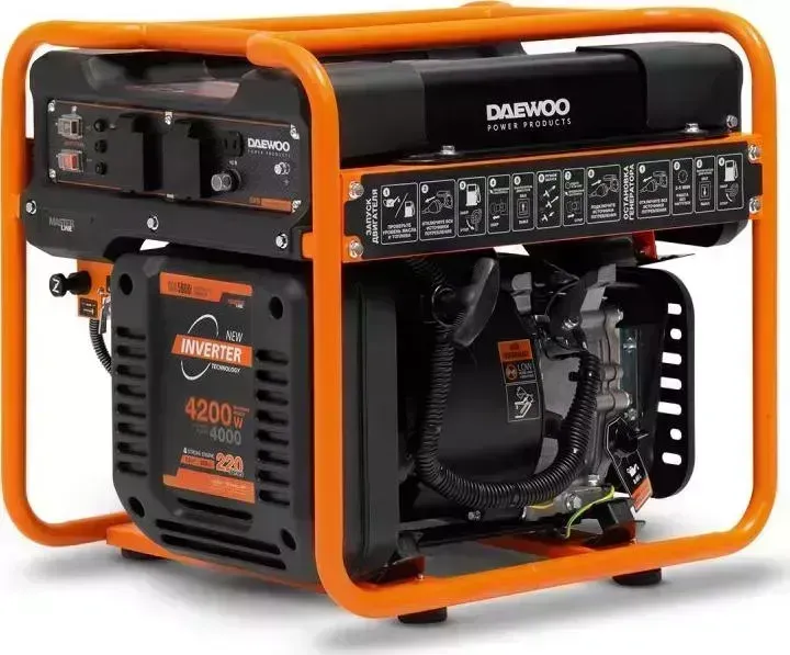 Генератор Daewoo Power Products Электрогенератор GDA 5600i