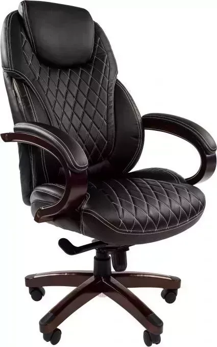 Кресло офисное CHAIRMAN 406 PU черный