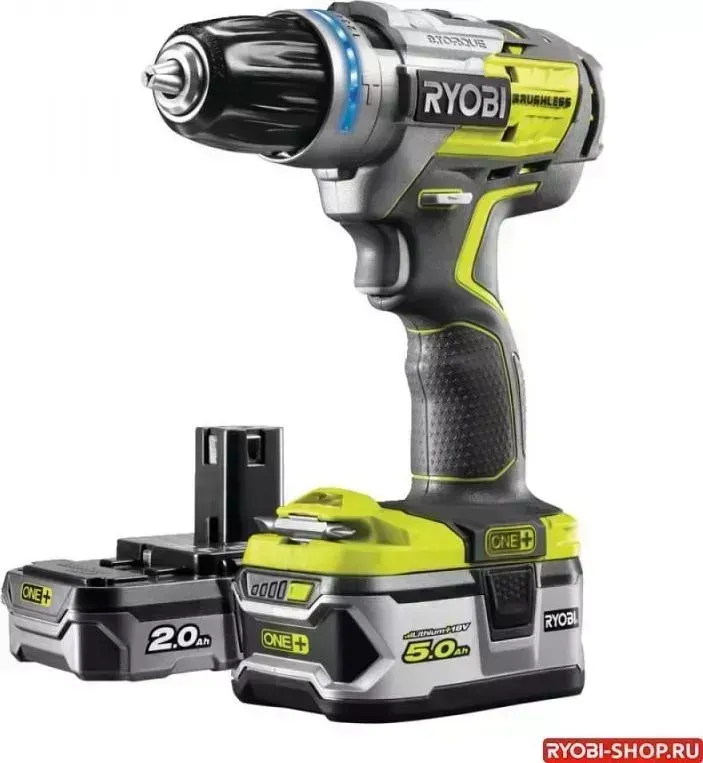 Дрель RYOBI R18PDBL-252S сумка (5133003614)
