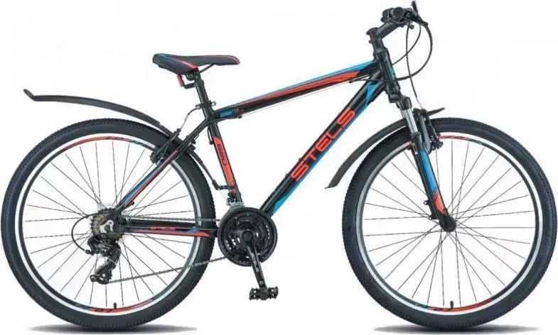 Велосипед STELS Navigator-620 V 26 V010 Чёрный/красный/синий (LU088805*LU074397*17) (2018)