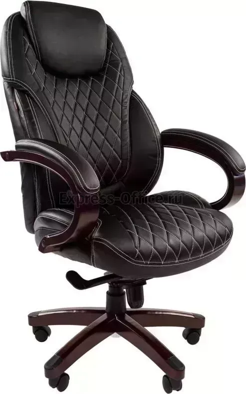 Кресло офисное CHAIRMAN 406 PU черный N