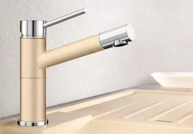 Смеситель для кухни Blanco ALTA Compact хром/шампань (515319)