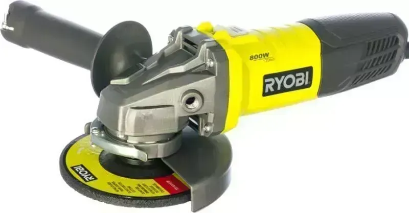 Шлифмашина угловая RYOBI RAG800-125S сумка