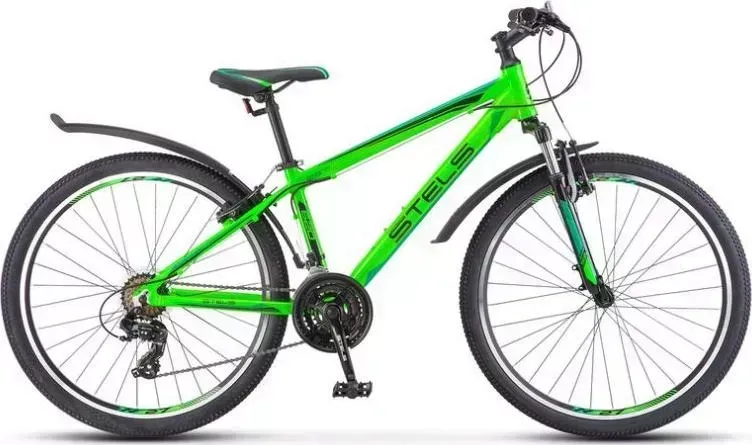Велосипед STELS Navigator-620 V 26 V010 Неоновый-зелёный/чёрный (LU088805*LU074401*19) (2018)