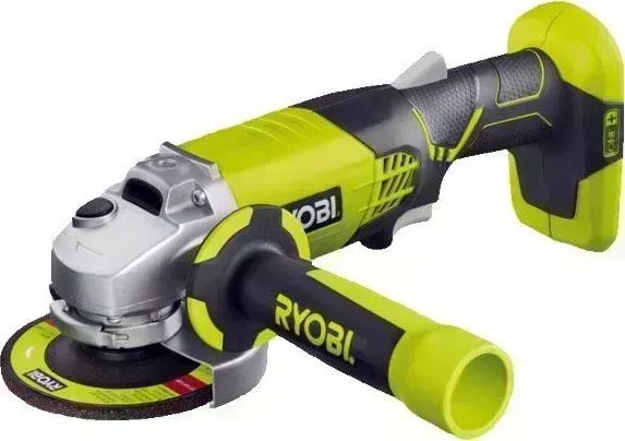 Шлифмашина угловая RYOBI ONE+ R18AG-0 без АКБ и ЗУ (5133001903)