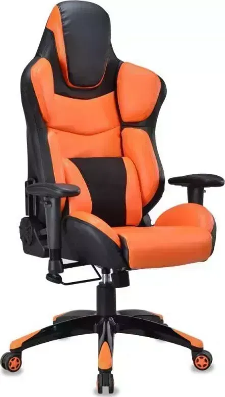 Кресло офисное БЮРОКРАТ CH-773/BLACK+OR черный/оранжевый