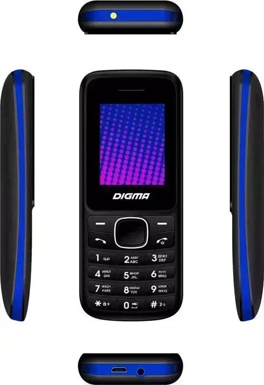 Смартфон DIGMA LINX A170 черный/синий