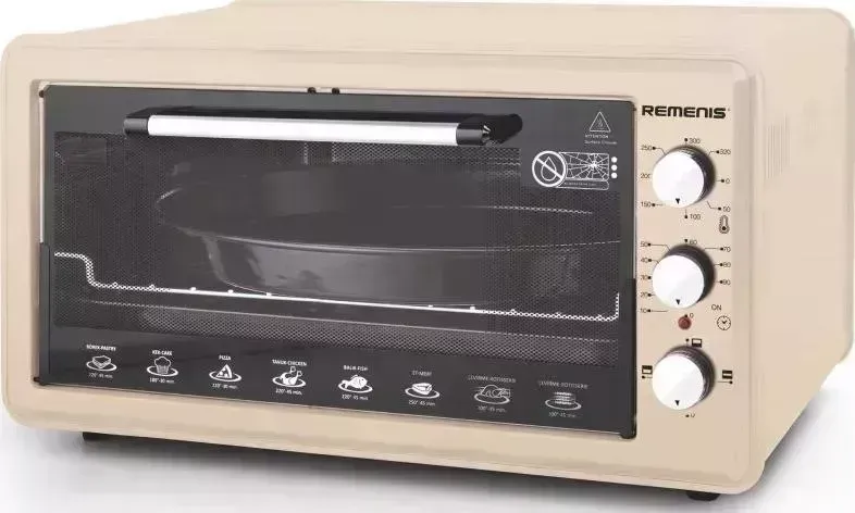 Мини-печь Remenis REM-5006 (45л) бежевый