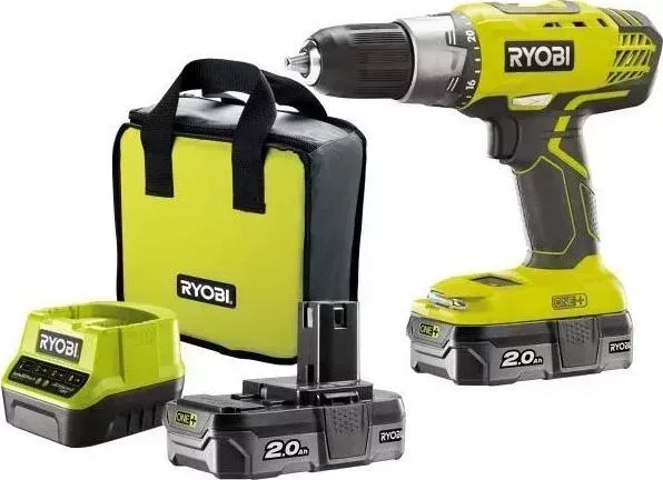 Дрель RYOBI R18DDP2-220S