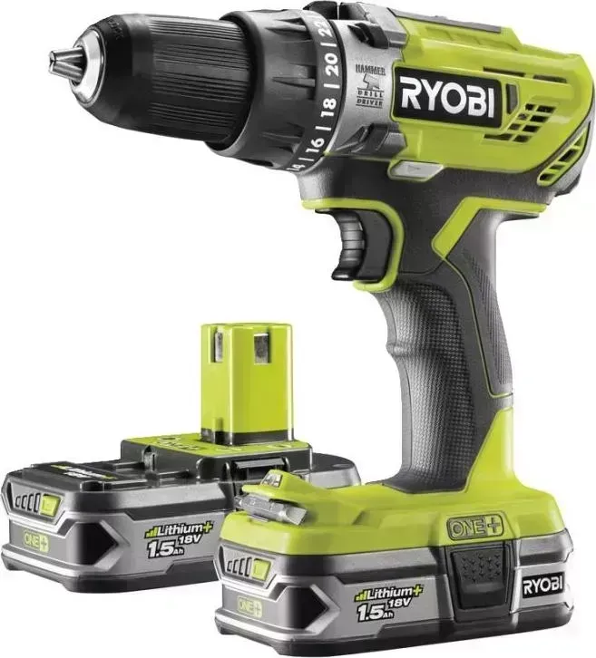 Дрель RYOBI R18PD3-215S