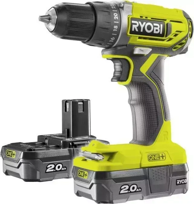 Дрель RYOBI R18DD2-220S