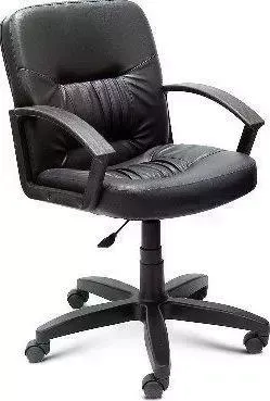 Кресло офисное Алвест AV 205 PL (681) эко кожа 223 черная