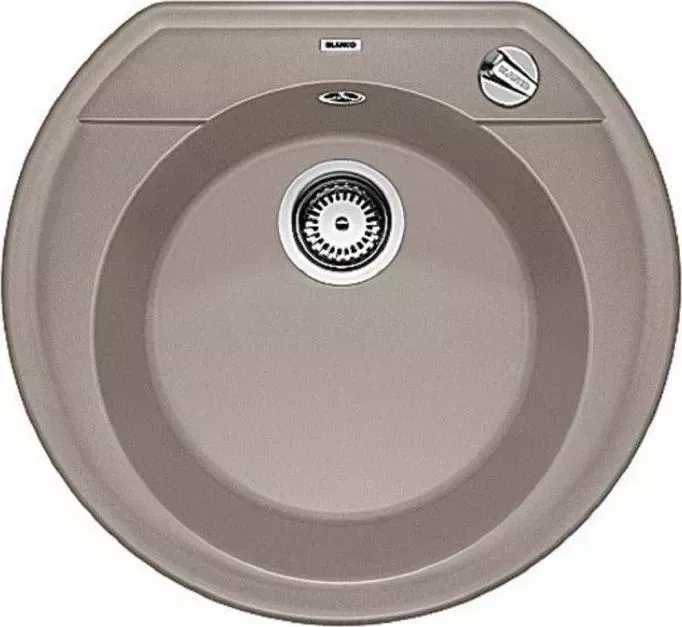 Мойка кухонная Blanco RONDOVAL 45 серый беж (517392)