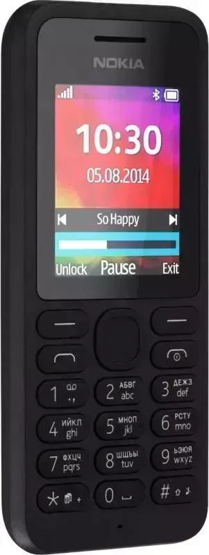 Смартфон NOKIA 130 Dual Sim Black