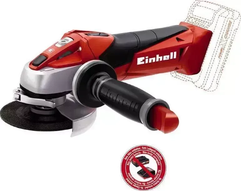 Шлифмашина угловая EINHELL TE-AG 18 Li-Solo без АКБ и ЗУ