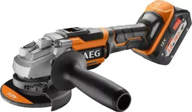 Шлифмашина угловая AEG BEWS18-125 BL LI-502C (4935464417)