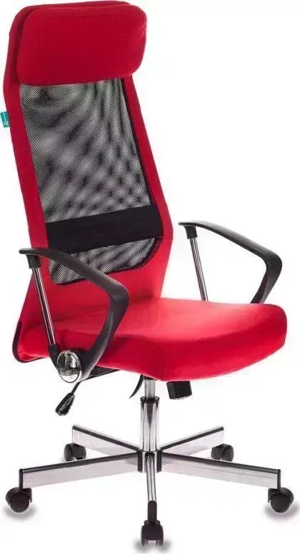 Кресло офисное БЮРОКРАТ T-995HOME/RED черный/красный TW-01