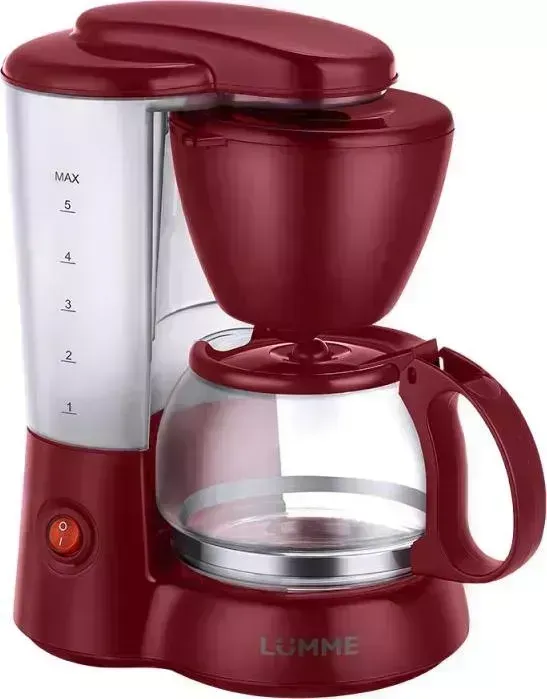 Кофеварка LUMME LU-1603 бордовый гранат