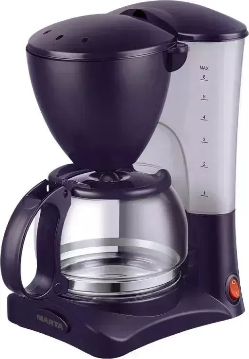 Кофеварка MARTA MT-2115 темный топаз