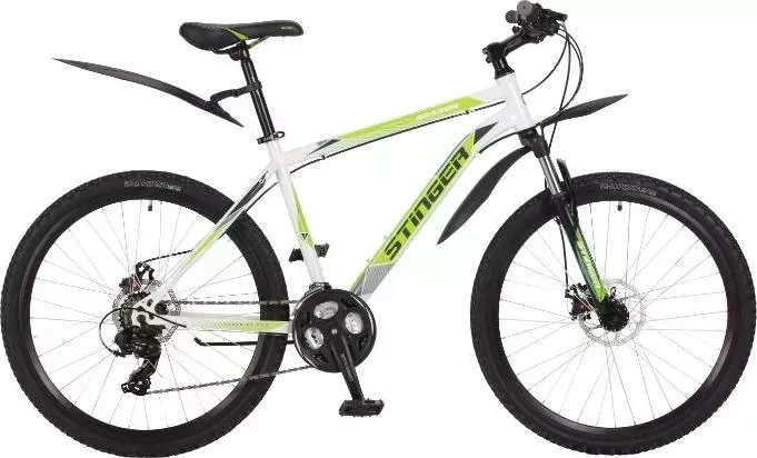 Велосипед STINGER 26 ARAGON 20 белый (26SHD.ARAGON.20WH7)