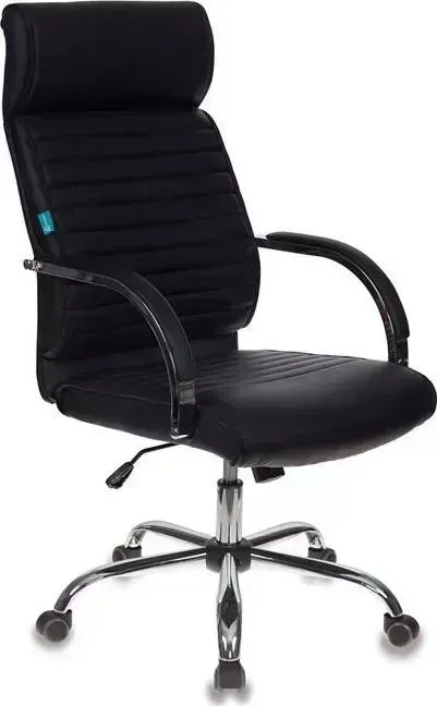 Кресло офисное БЮРОКРАТ T-8010SL/BLACK черный искусственная кожа