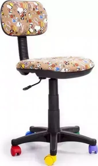 Кресло офисное Recardo Junior DA02 (Снупи, цв. ролики, ткань)
