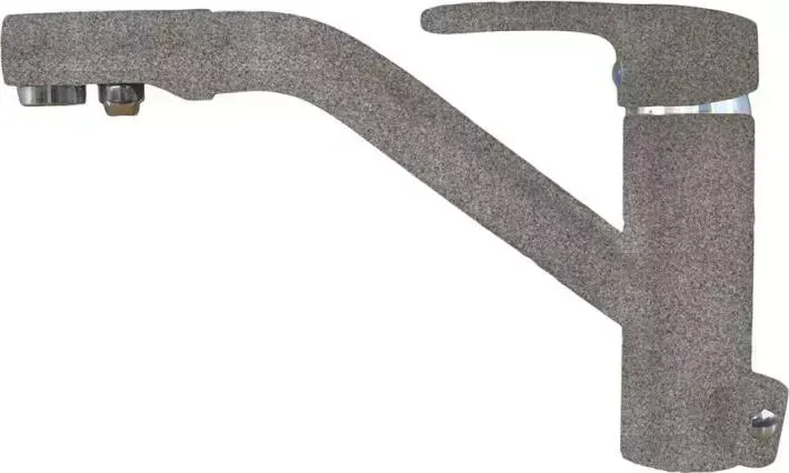 Смеситель для кухни Flortek FK-04 грей